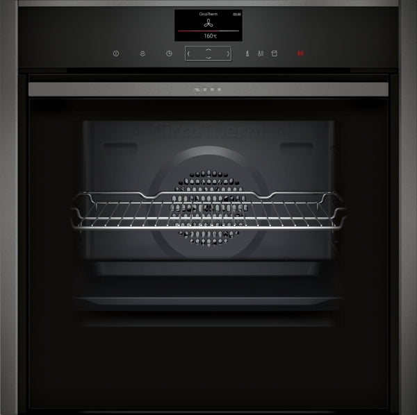 Neff B57VS22G0, Built-in oven with added steam function