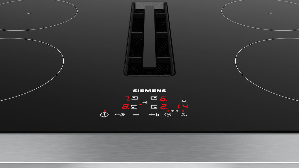 Siemens EH811BE15E, Induction hob with integrated ventilation system