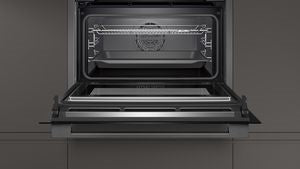 Neff C17MS32G0B, Built-in compact oven with microwave function