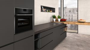 Neff C17FS22G0, Built-in compact oven with steam function