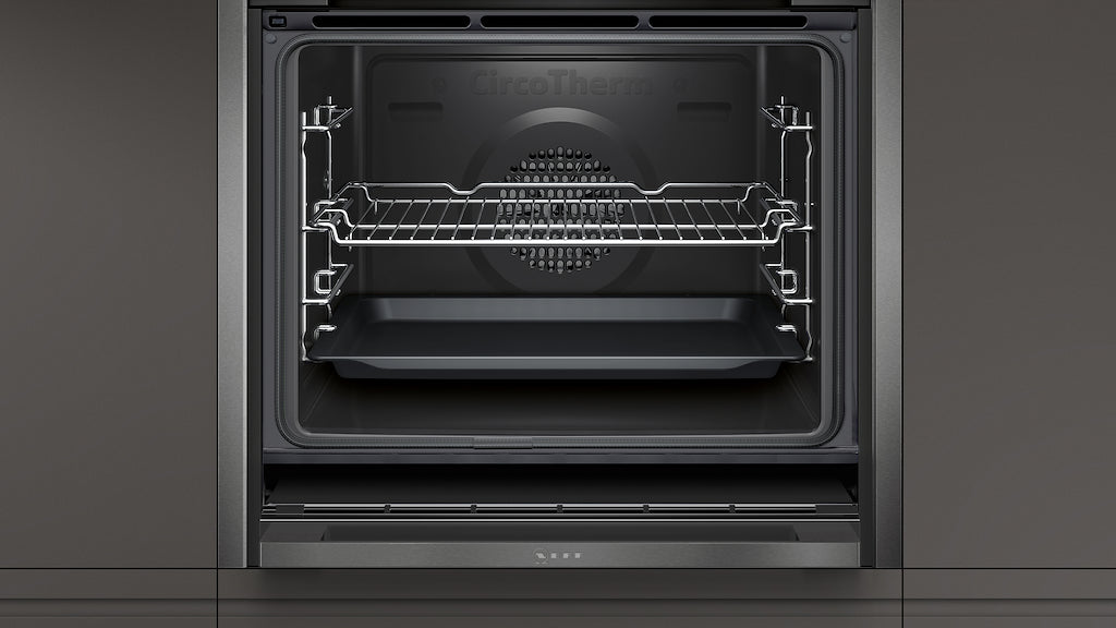Neff B57VS22G1, Built-in oven with added steam function