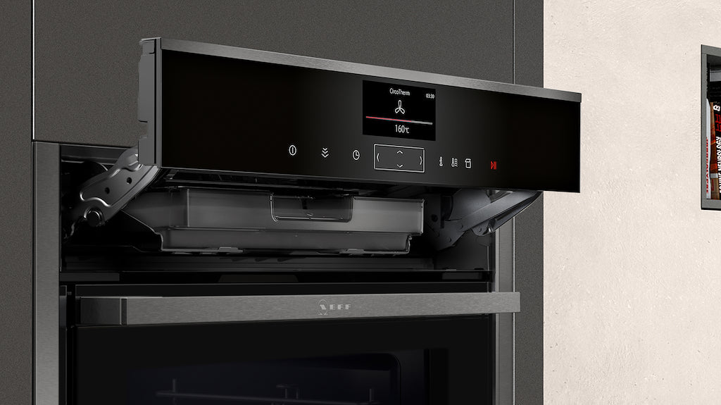 Neff B57VS22G1, Built-in oven with added steam function