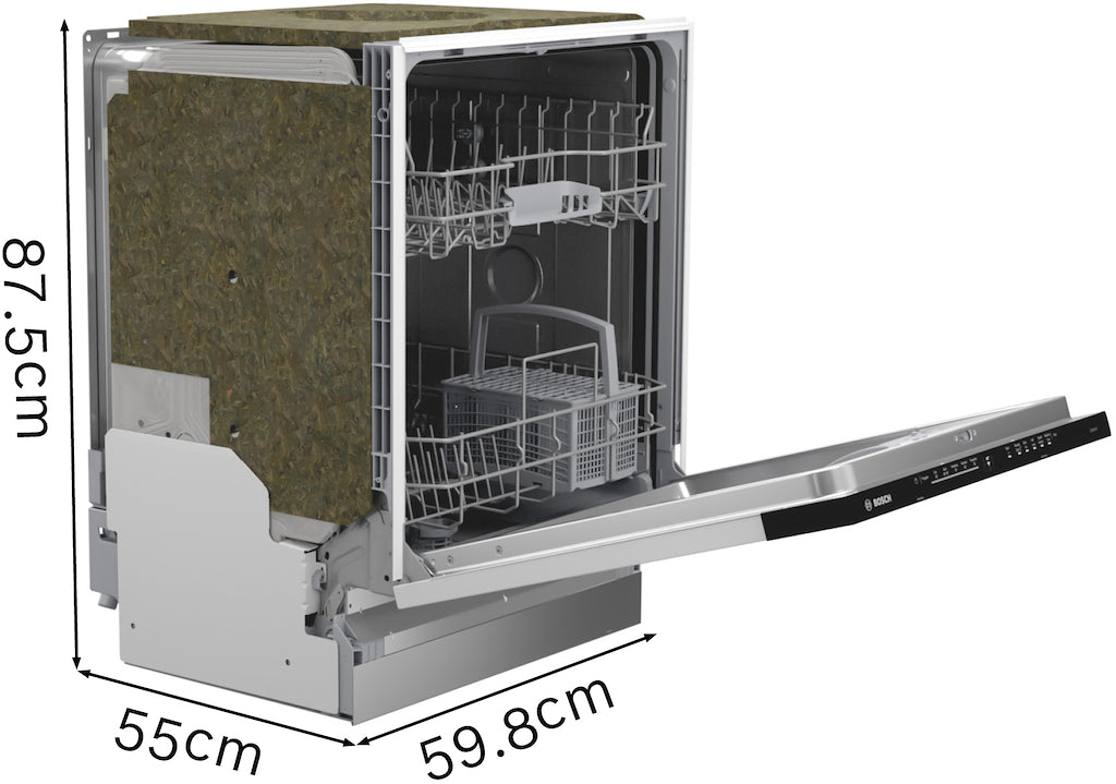 Bosch SGV2ITX22G, Fully-integrated dishwasher
