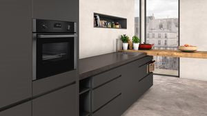 Neff C1AMG84G0B, Built-in microwave oven with hot air
