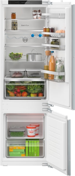 Bosch KIV87VFE0G, Built-in fridge-freezer with freezer at bottom