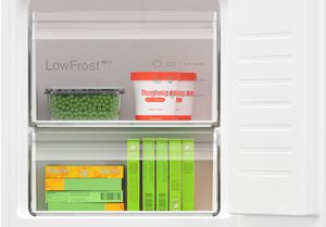 Bosch KIV87VFE0G, Built-in fridge-freezer with freezer at bottom