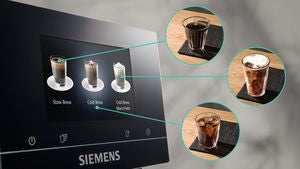 Siemens TQ717GB3, Bean to cup coffee machine