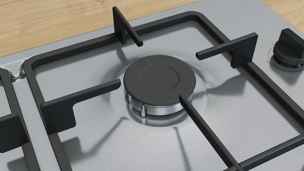 Bosch PBH6B5K60, Gas hob