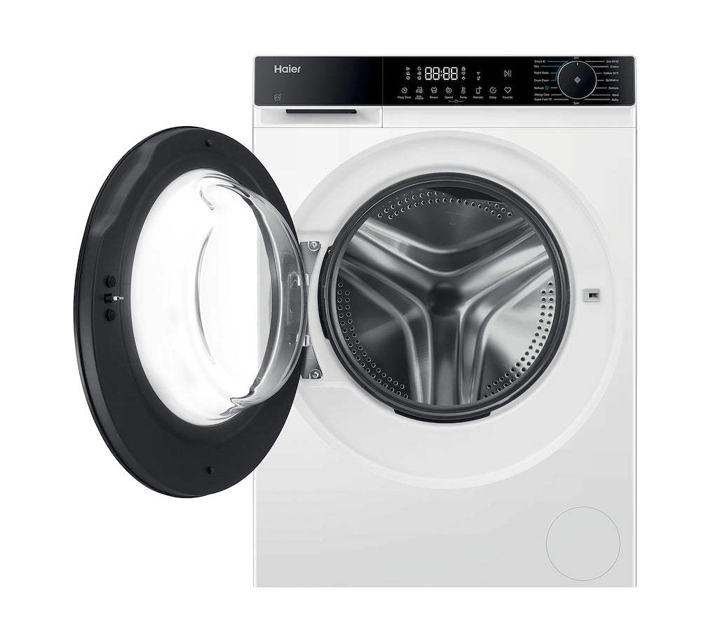Haier X Series 5 HW120-BP14357UUK 12kg Washing Machine with A-20% Energy Rating - White