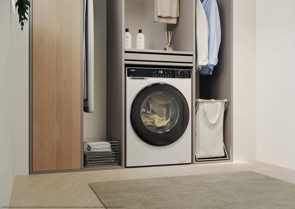 Haier X Series 5 HW120-BP14357UUK 12kg Washing Machine with A-20% Energy Rating - White