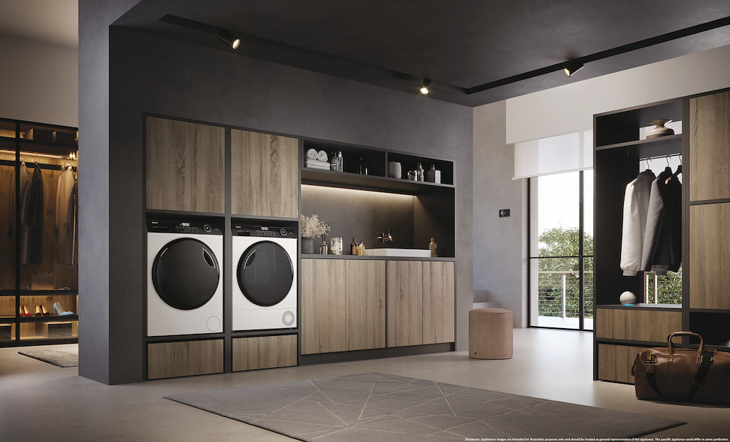 Haier I Pro Series 5 HD110-A2959E-80 11kg Heat Pump Tumble Dryer with A++ Energy Rating - White