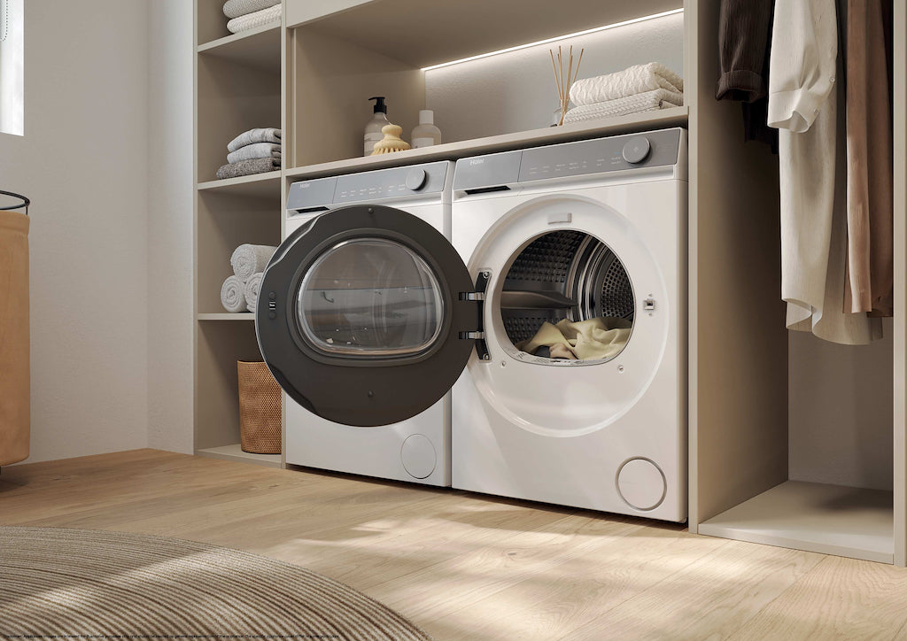 Haier X Series 7 HD90-C367U1-UK 9kg Heat Pump Tumble Dryer with A++ Energy Rating - White