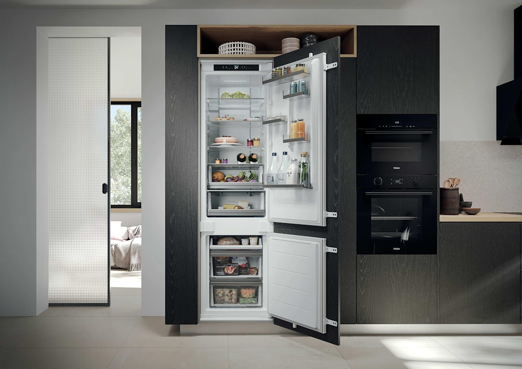 Haier HBQW5519EK-UK Integrated Total No Frost Fridge Freezer