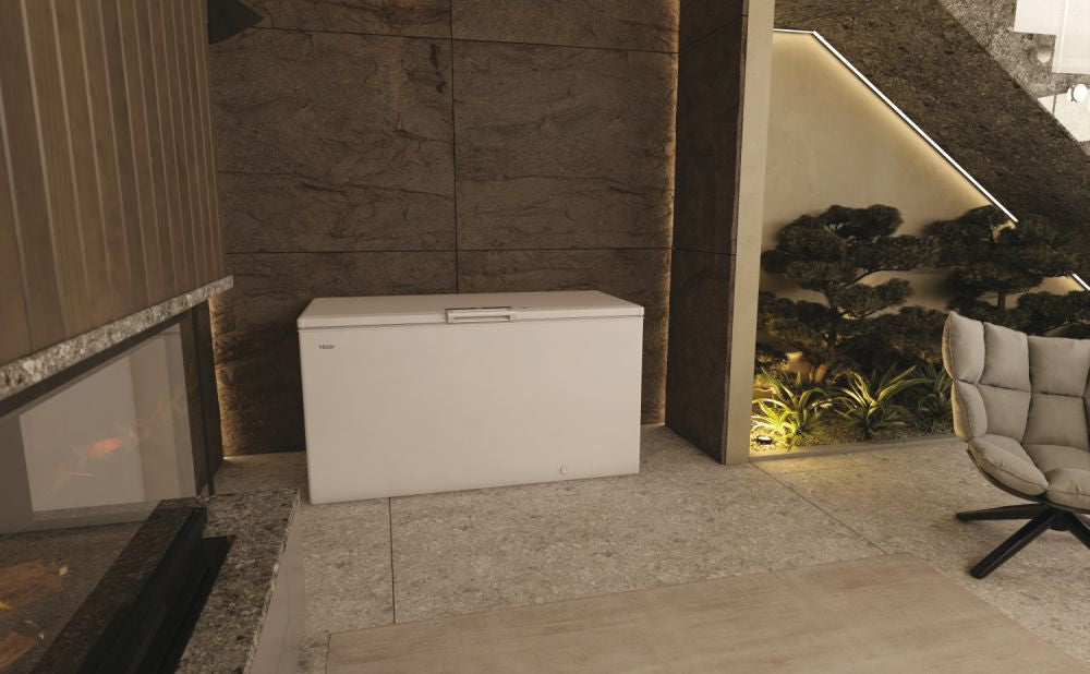 Haier HCE519EK 500L Chest Freezer - White