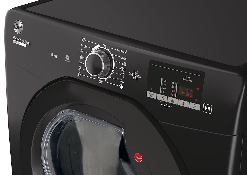 Hoover HLE C9DGB-80 9kg Condenser Tumble Dryer