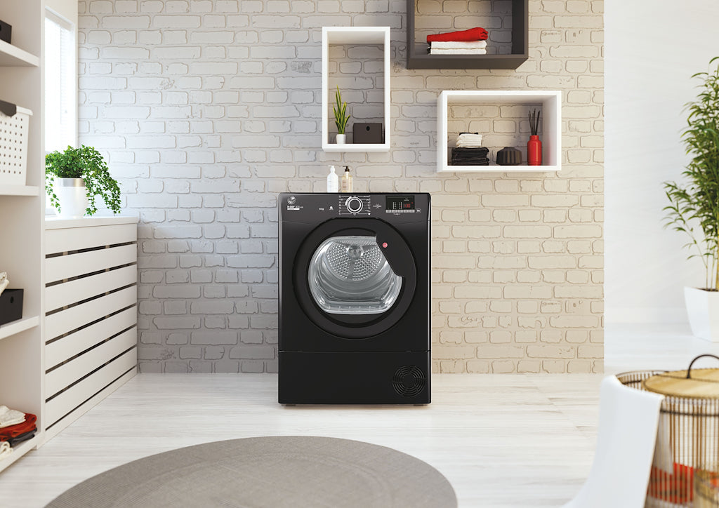Hoover HLE C9DGB-80 9kg Condenser Tumble Dryer