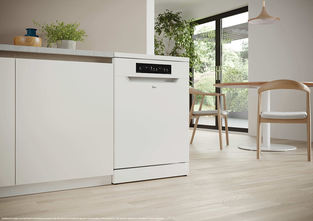 Hoover HFP 4C7E0W-80 Freestanding 60cm 14 Place Dishwasher with C Energy Rating - White