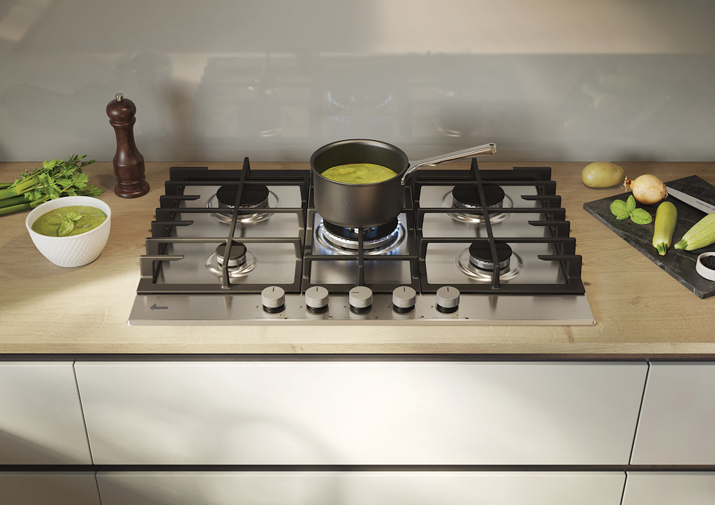 Hoover HGH75WC3X 75cm Gas Hob