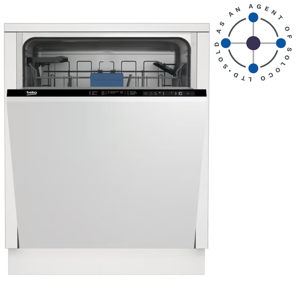 Beko BDIN25430 Integrated Full Size 60cm Dishwasher with SteamGloss
