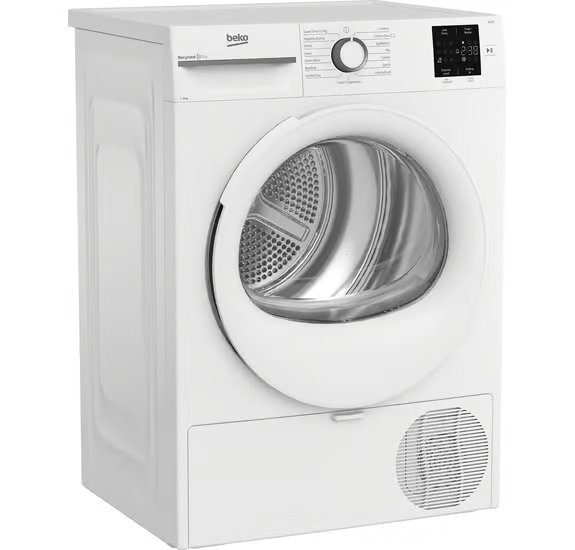 Beko BM3T3822W Freestanding 8kg Heat Pump Tumble Dryer - White