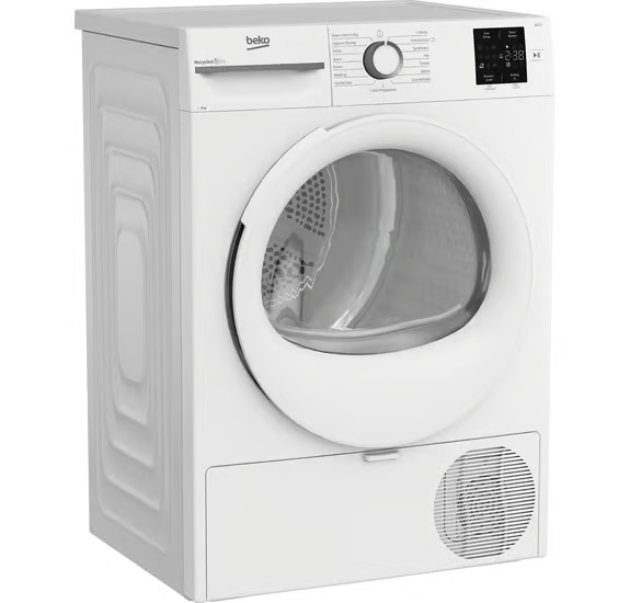 Beko BM3T3922W Freestanding 9kg Heat Pump Tumble Dryer - White