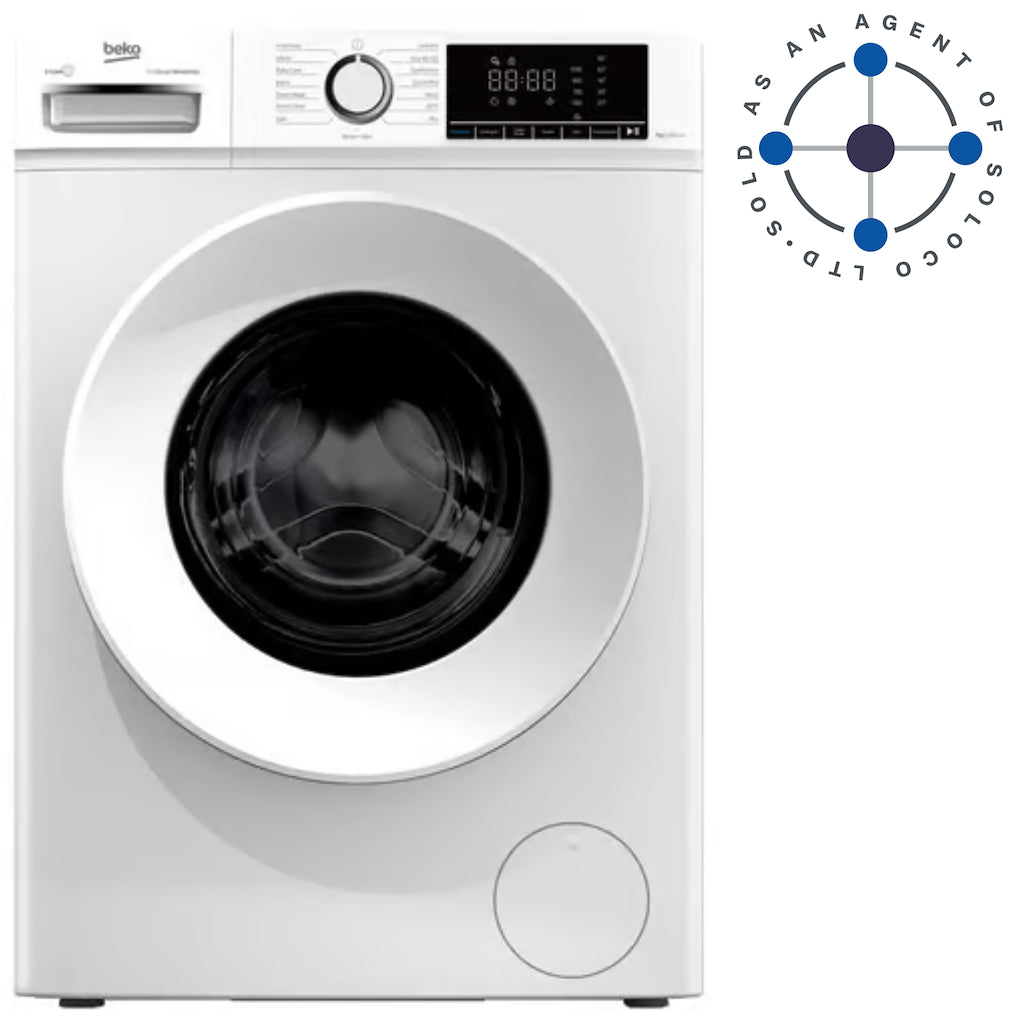 Beko BW1O3821W Freestanding 8kg 1200rpm Washing Machine with ProSmart™ Inverter Motor - White
