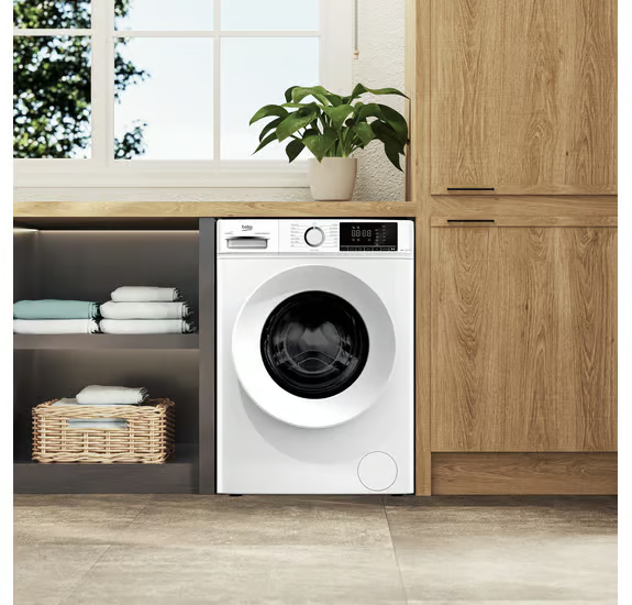 Beko BW1O3821W Freestanding 8kg 1200rpm Washing Machine with ProSmart™ Inverter Motor - White