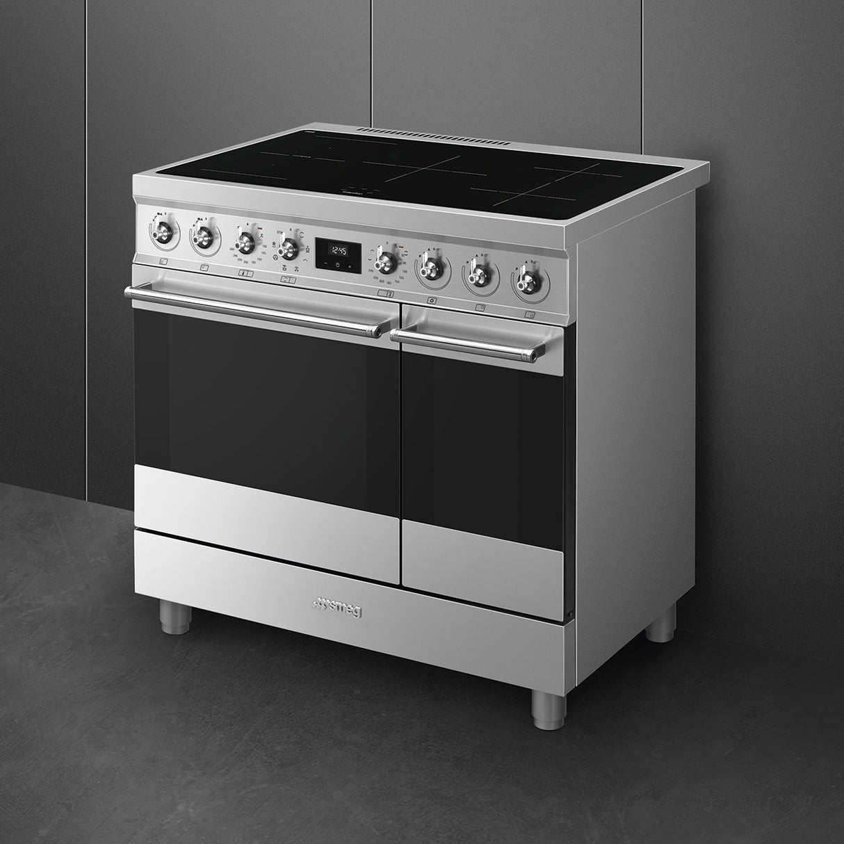 Smeg C92IMX2 90cm Induction Range Cooker - Stainless Steel