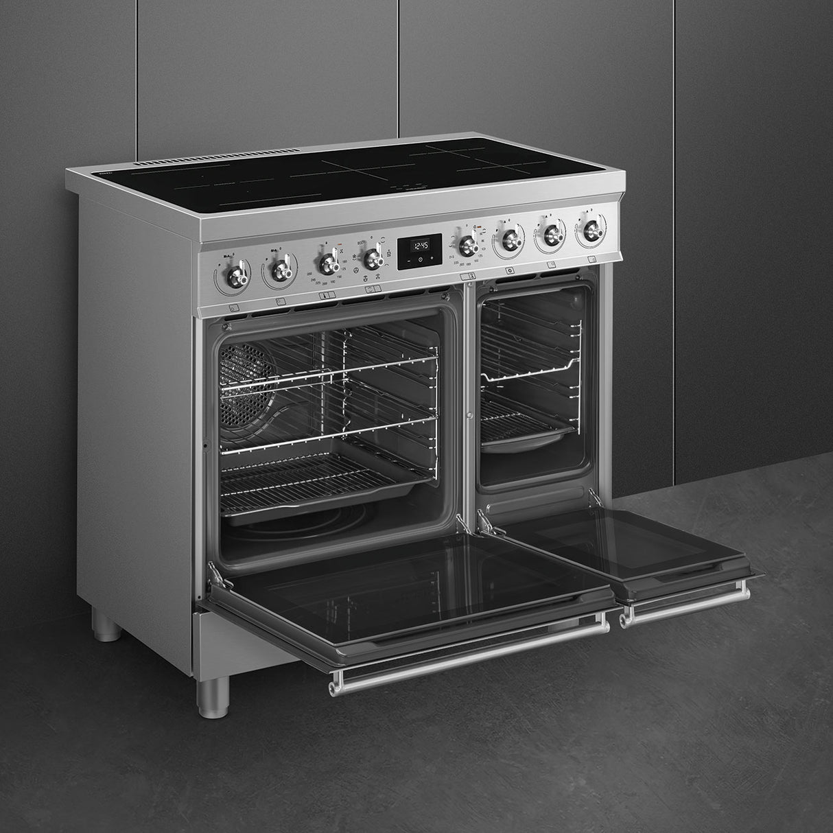 Smeg C92IMX2 90cm Induction Range Cooker - Stainless Steel