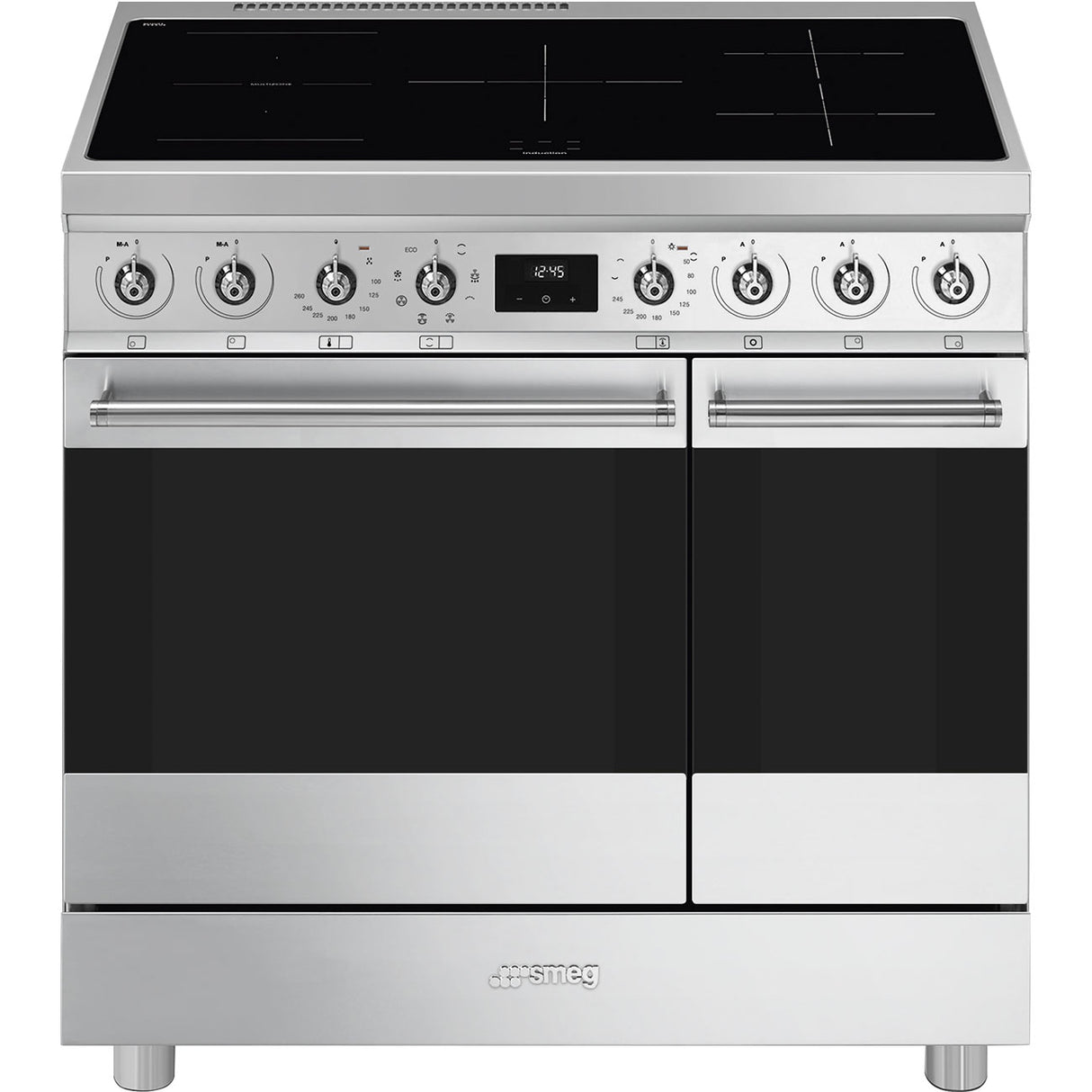 Smeg C92IMX2 90cm Induction Range Cooker - Stainless Steel