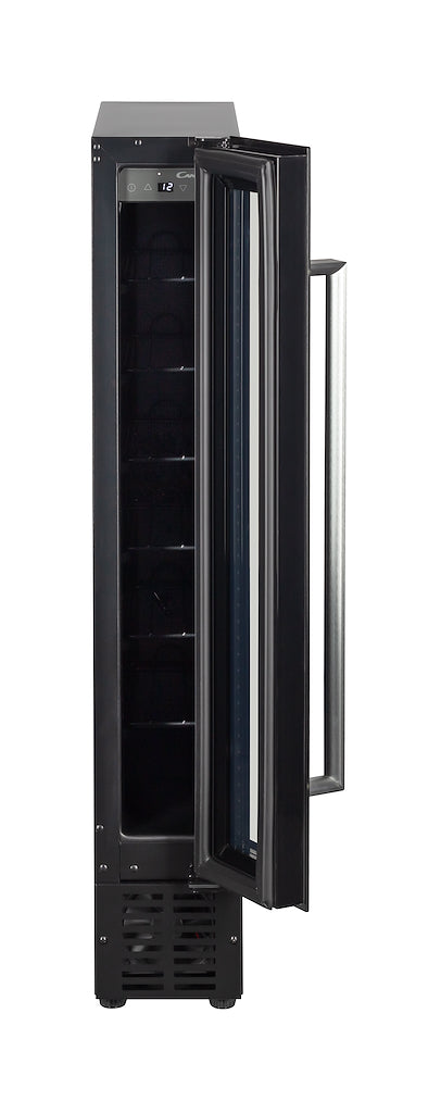 Candy CCVB 15 UK/1 15cm Integrated 7 Bottle Wine Cooler - Black - G Rated