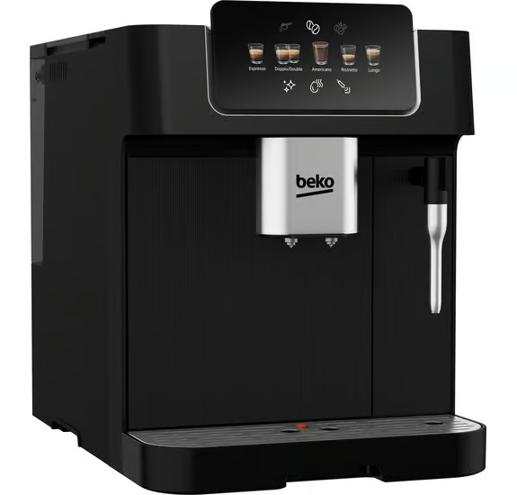 Beko CEG7302B CaffeExperto Bean To Cup Coffee Machine with Steam Wand - Black