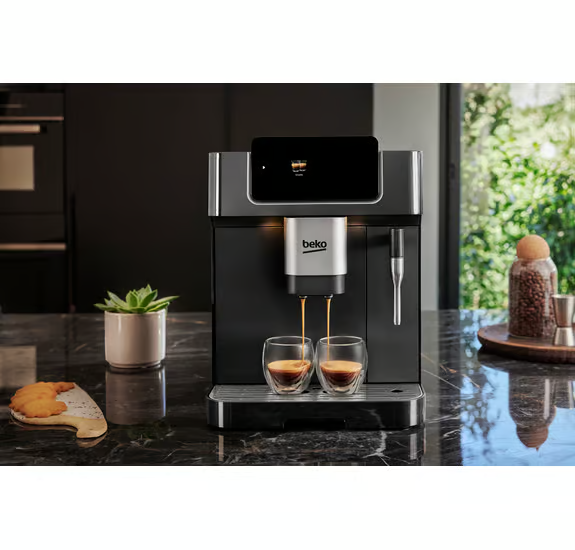 Beko CEG7302B CaffeExperto Bean To Cup Coffee Machine with Steam Wand - Black