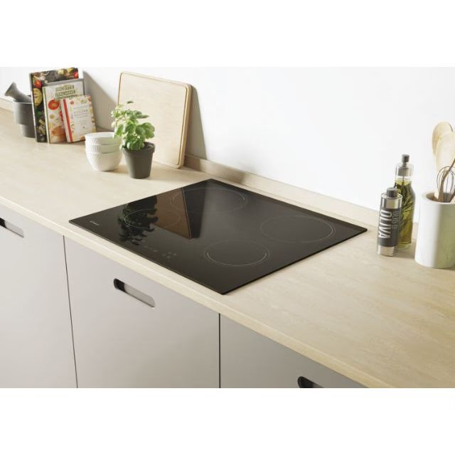 Candy CH64CCB/4U 60cm Ceramic Hob - Black