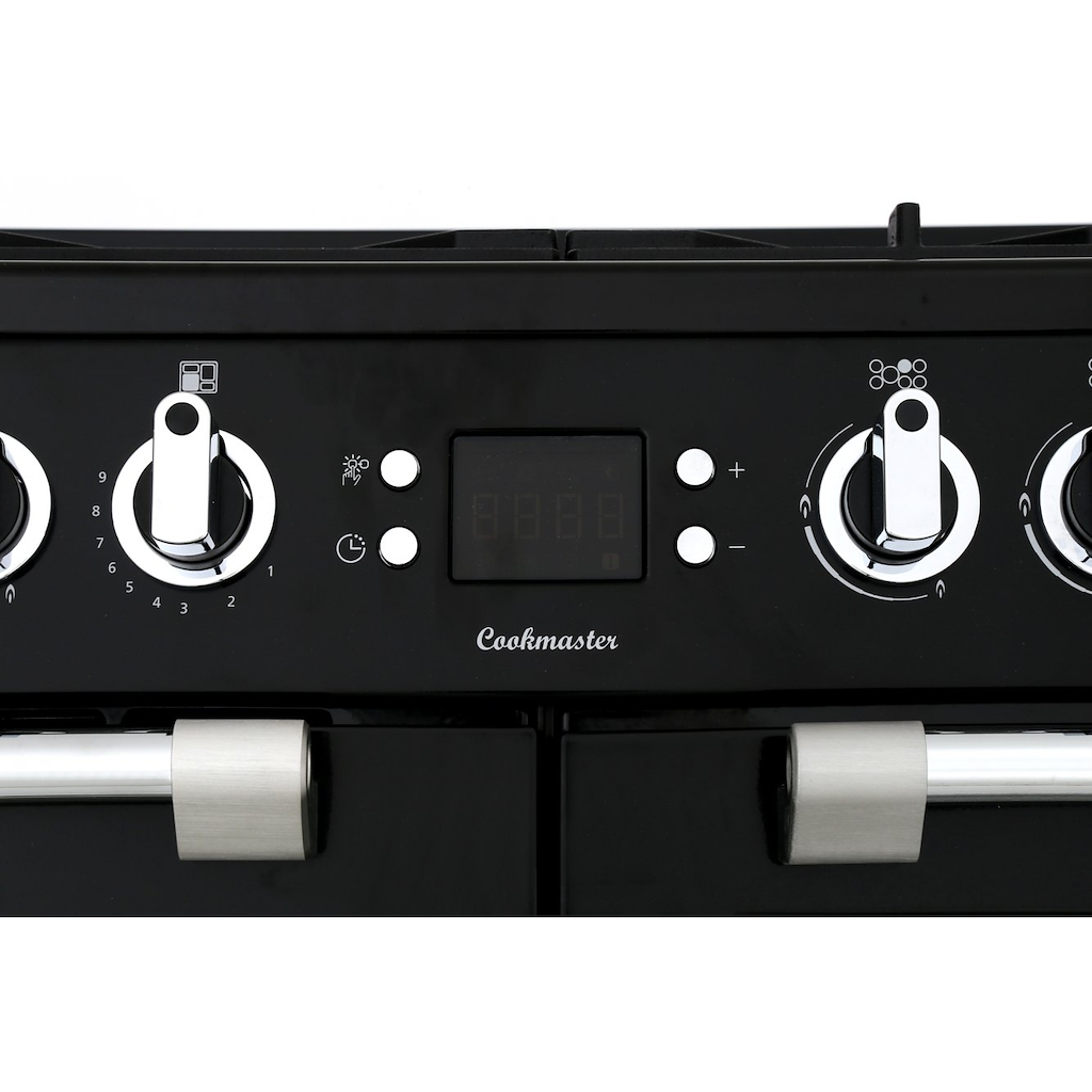 Leisure CK100G232K Cookmaster 100cm Gas Range Cooker - Black