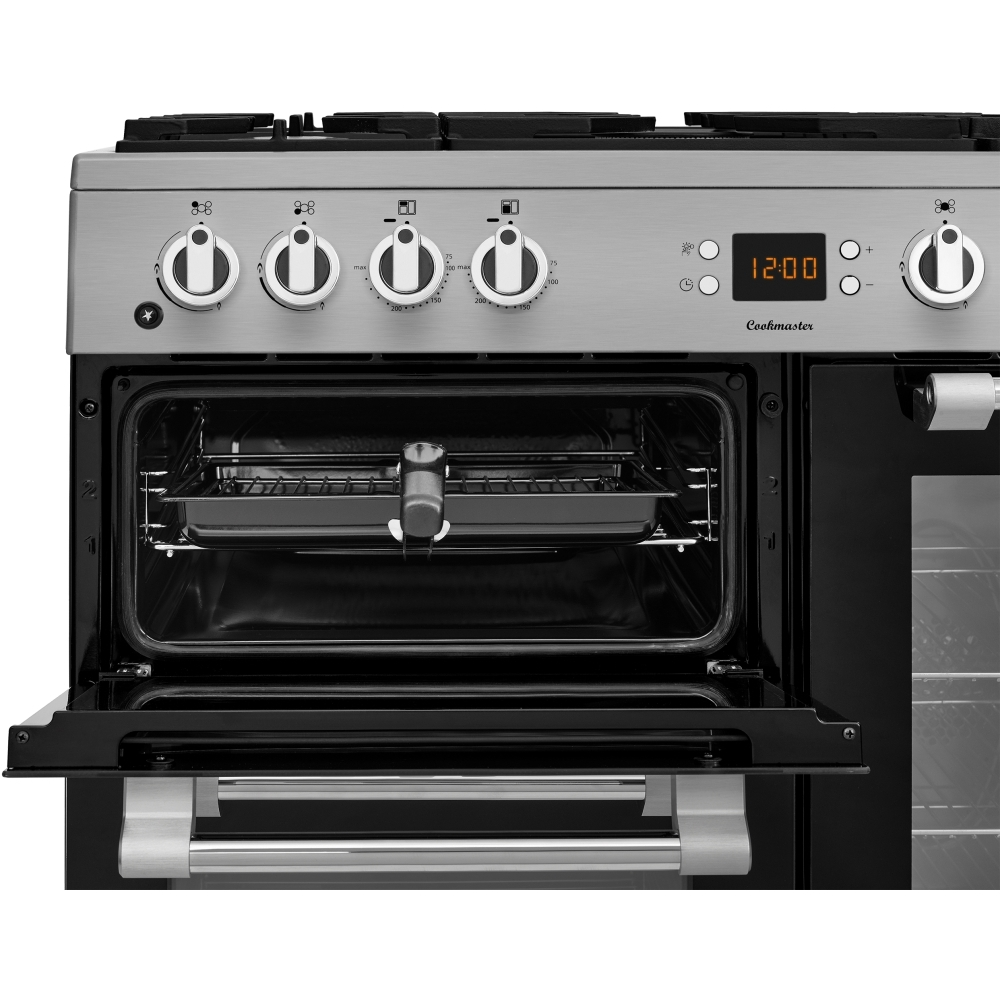 Leisure CK90F530X Cookmaster 90cm Dual Fuel Range Cooker - Stainless Steel