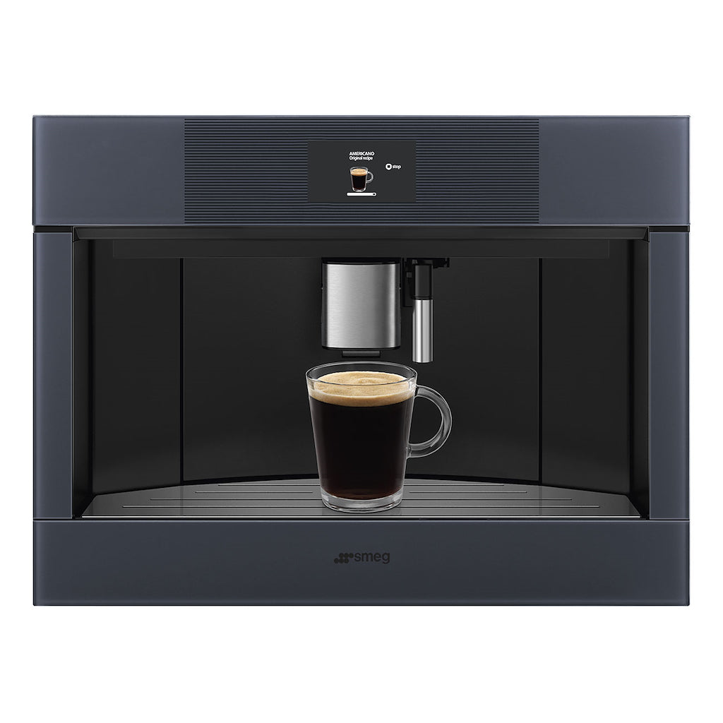 Smeg CMS4104G Integrated 45cm Coffee Maker, Grey