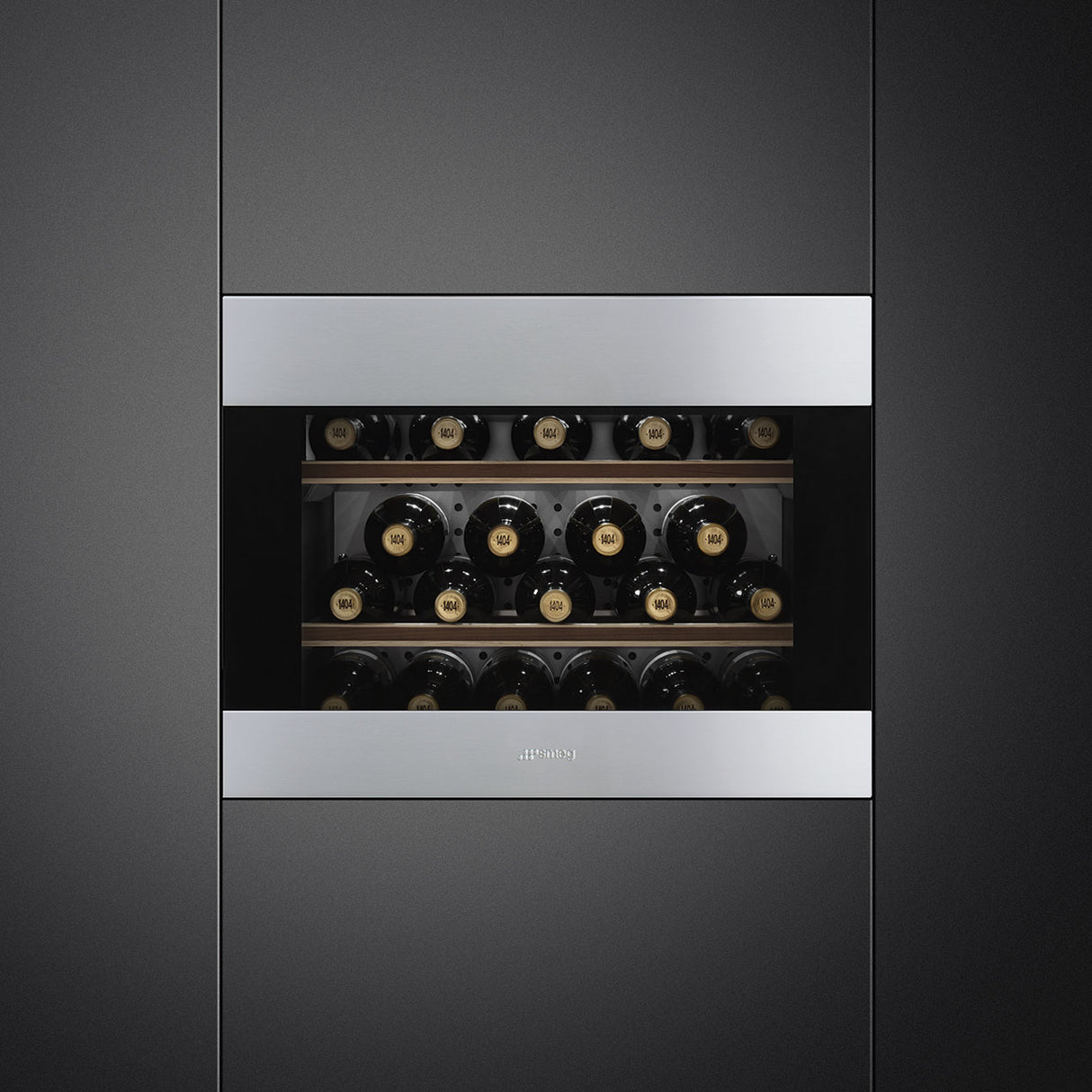 Smeg CVI320XE Built-In Wine Cooler - Stainless Steel