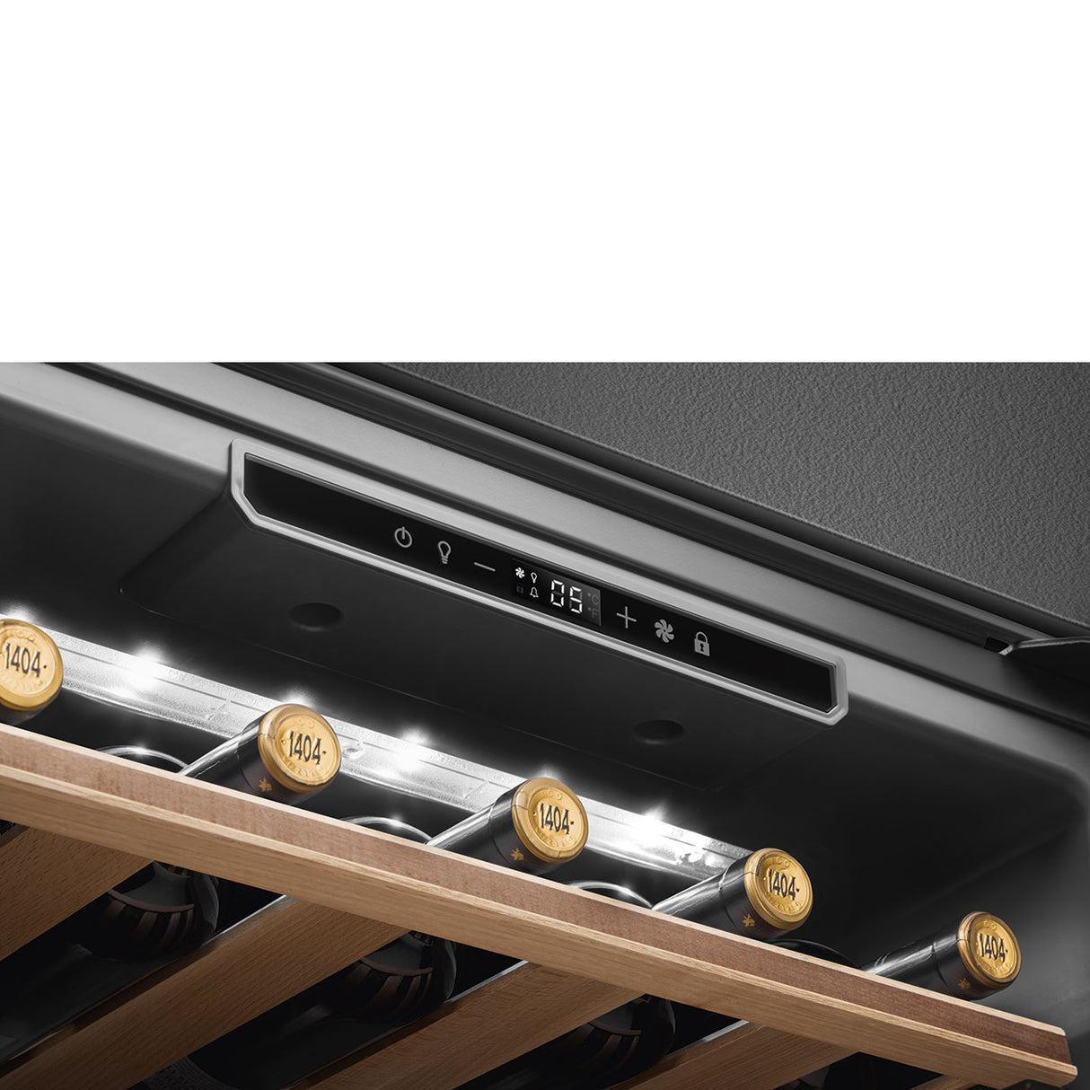 Smeg CVI320XE Built-In Wine Cooler - Stainless Steel