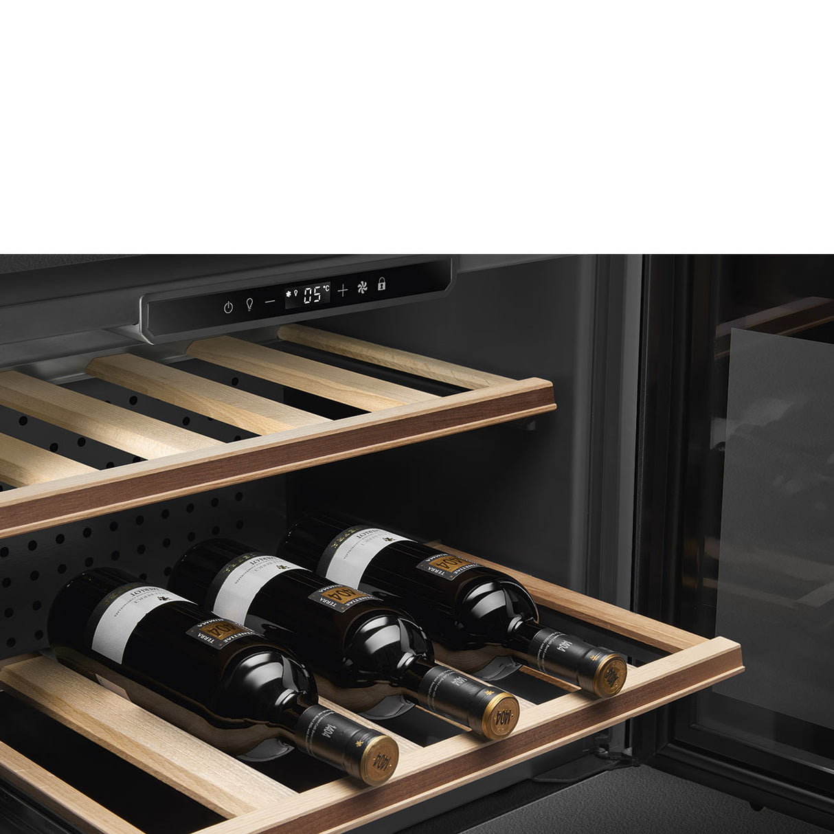 Smeg CVI320XE Built-In Wine Cooler - Stainless Steel
