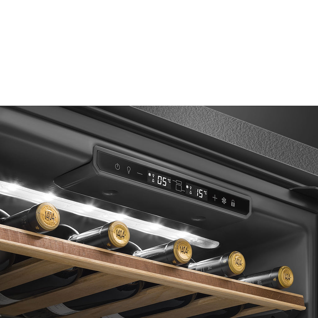 Smeg CVI638RN3 Dolce Stil Novo Undercounter Wine Cooler