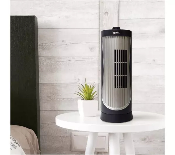 Igenix DF0020 12 Inch Mini Tower Fan Black