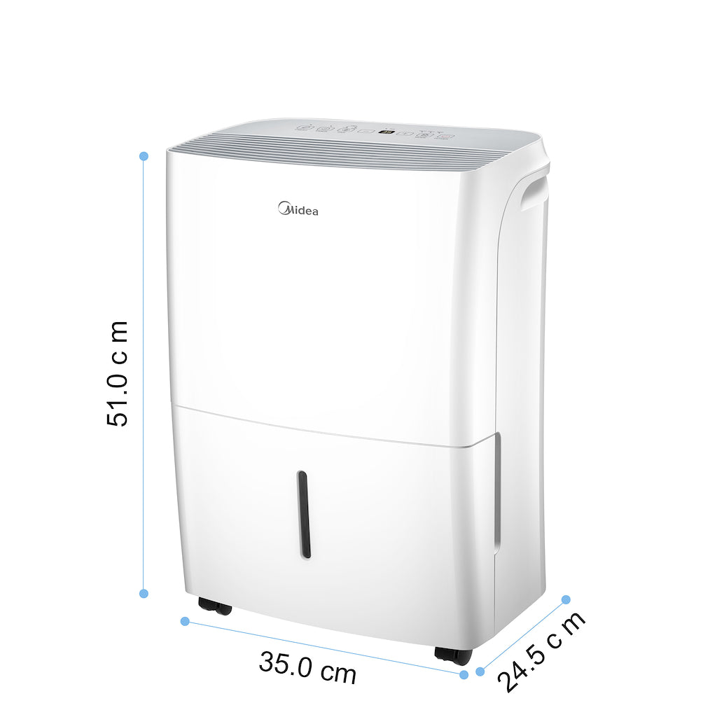 Midea MDDF2-16DEN7-UK 16L Dehumidifier - White
