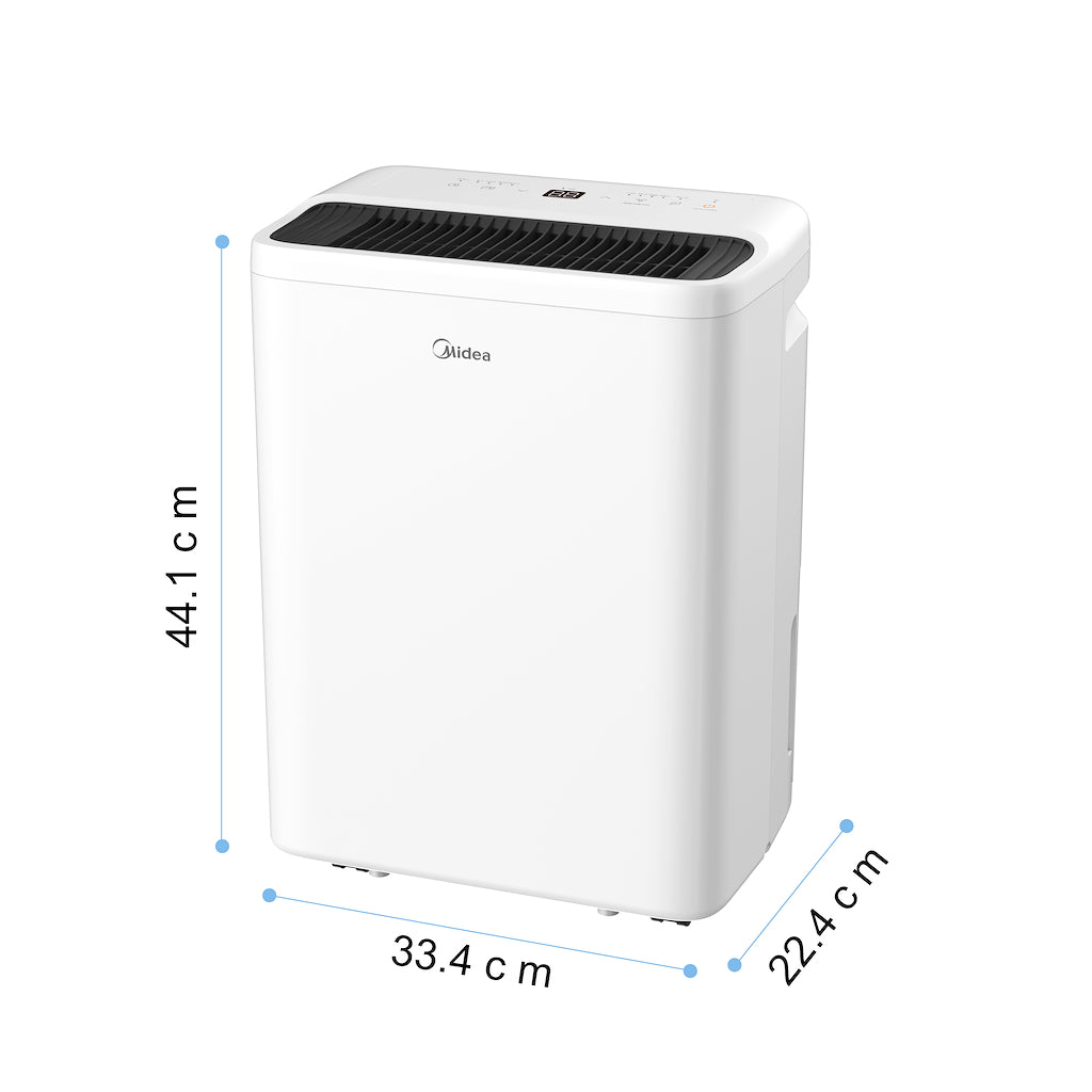 Midea MDDQ-10DEN7-QA3 10L Dehumidifier - White