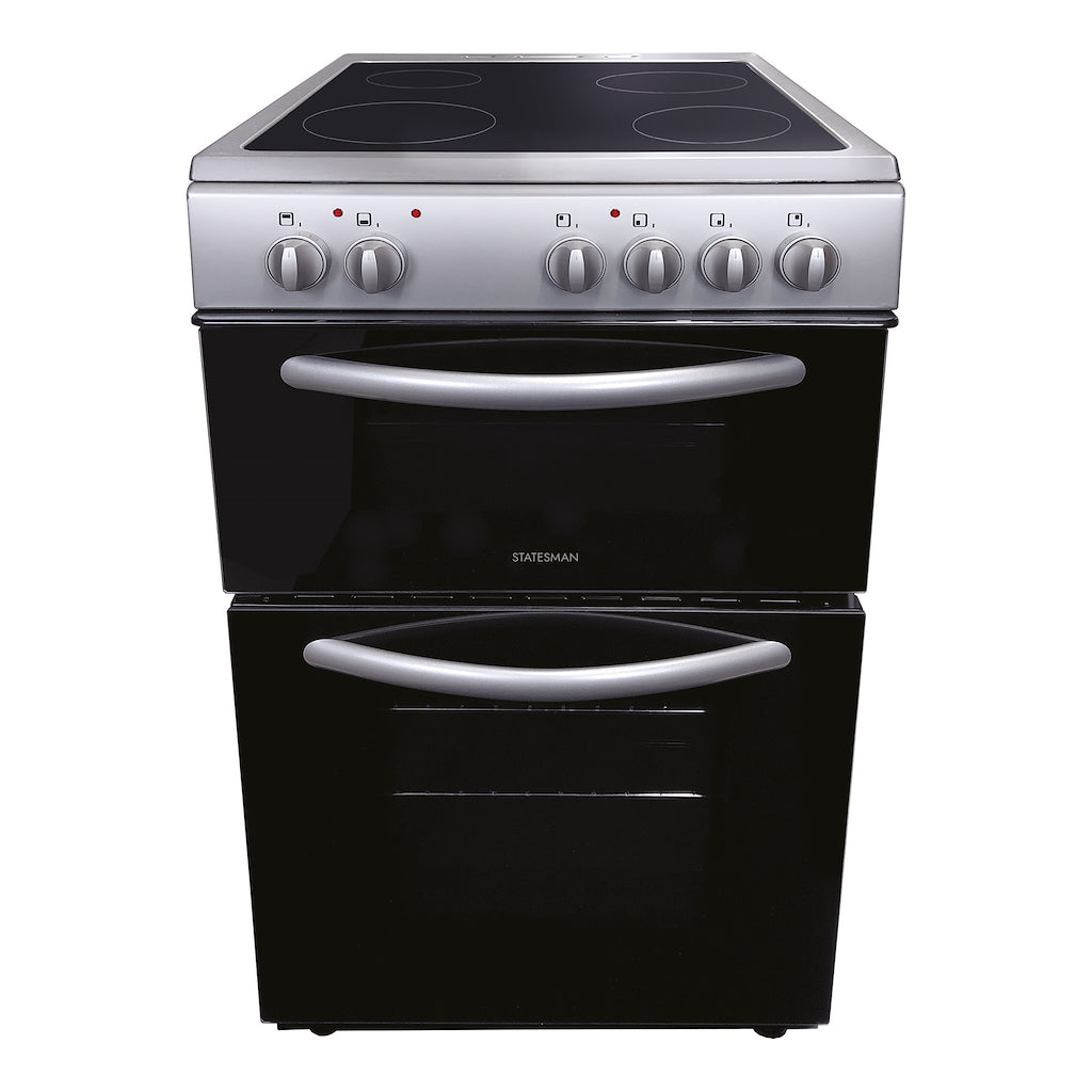 Statesman EDC50S 50cm Double Oven Electric Ceramic Cooker