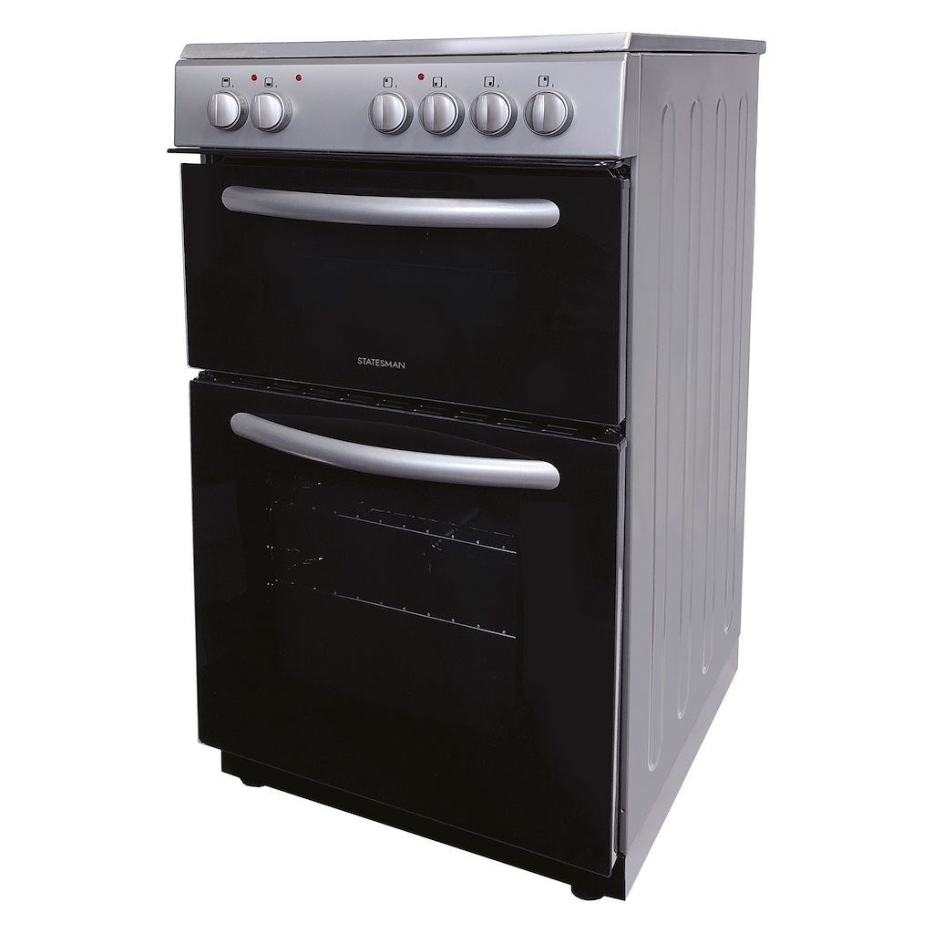 Statesman EDC50S 50cm Double Oven Electric Ceramic Cooker