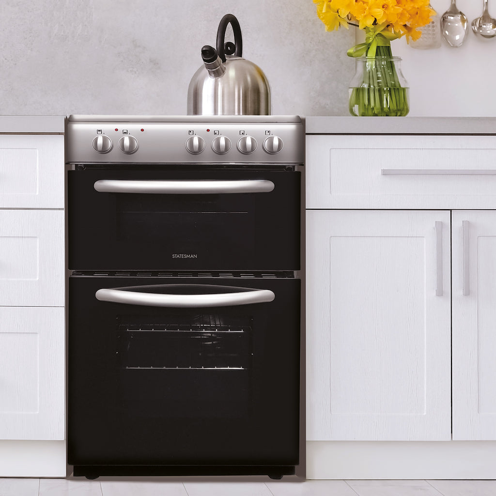 Statesman EDC50S 50cm Double Oven Electric Ceramic Cooker