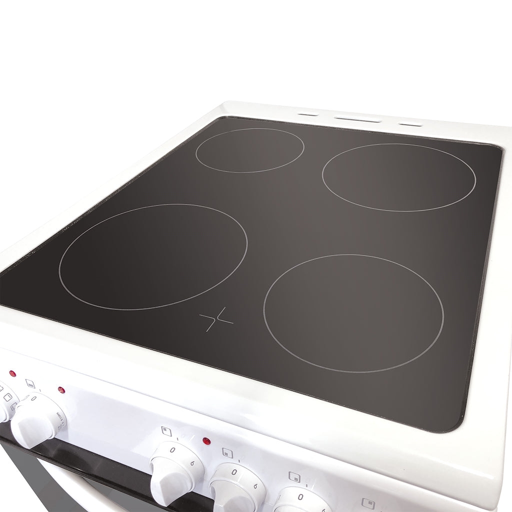 Statesman EDC50W 50cm Double Oven Electric Ceramic Cooker