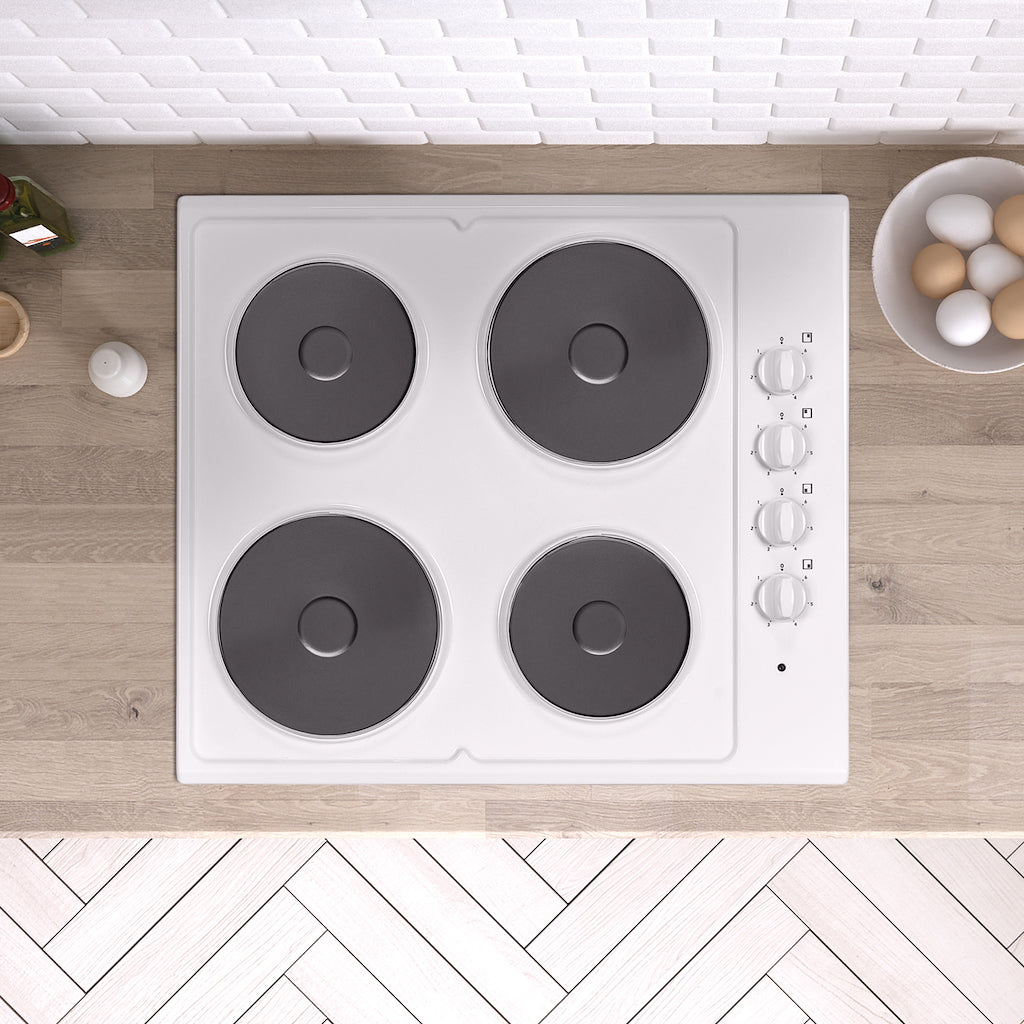 Statesman ESH630WH 60cm 4 Plate Electric Hob