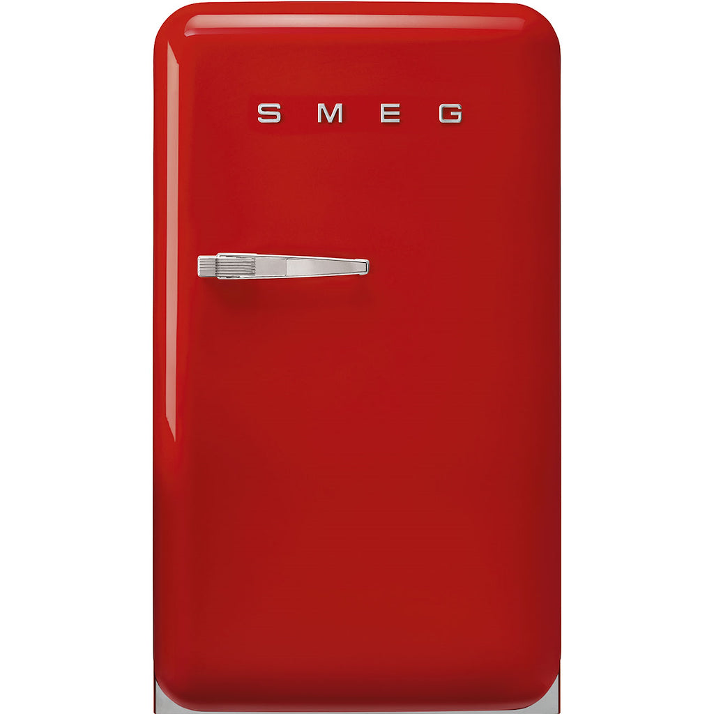 Smeg FAB10HRRD6 Retro Mini Fridge with Ice Box Right Hand Hinge - Red